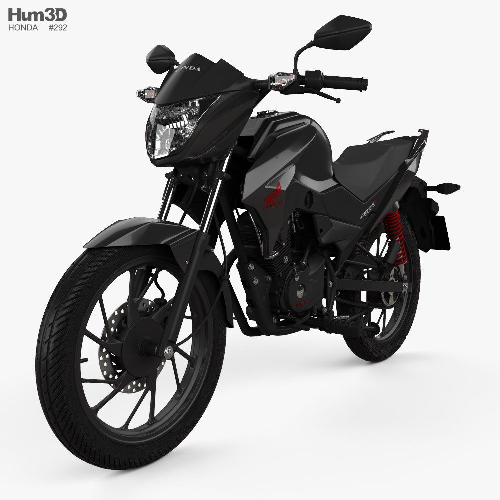 Honda CB125F 2020 3D model