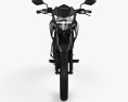 Honda CB125F 2020 3D-Modell Vorderansicht