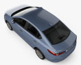 Honda City 2023 3D модель top view