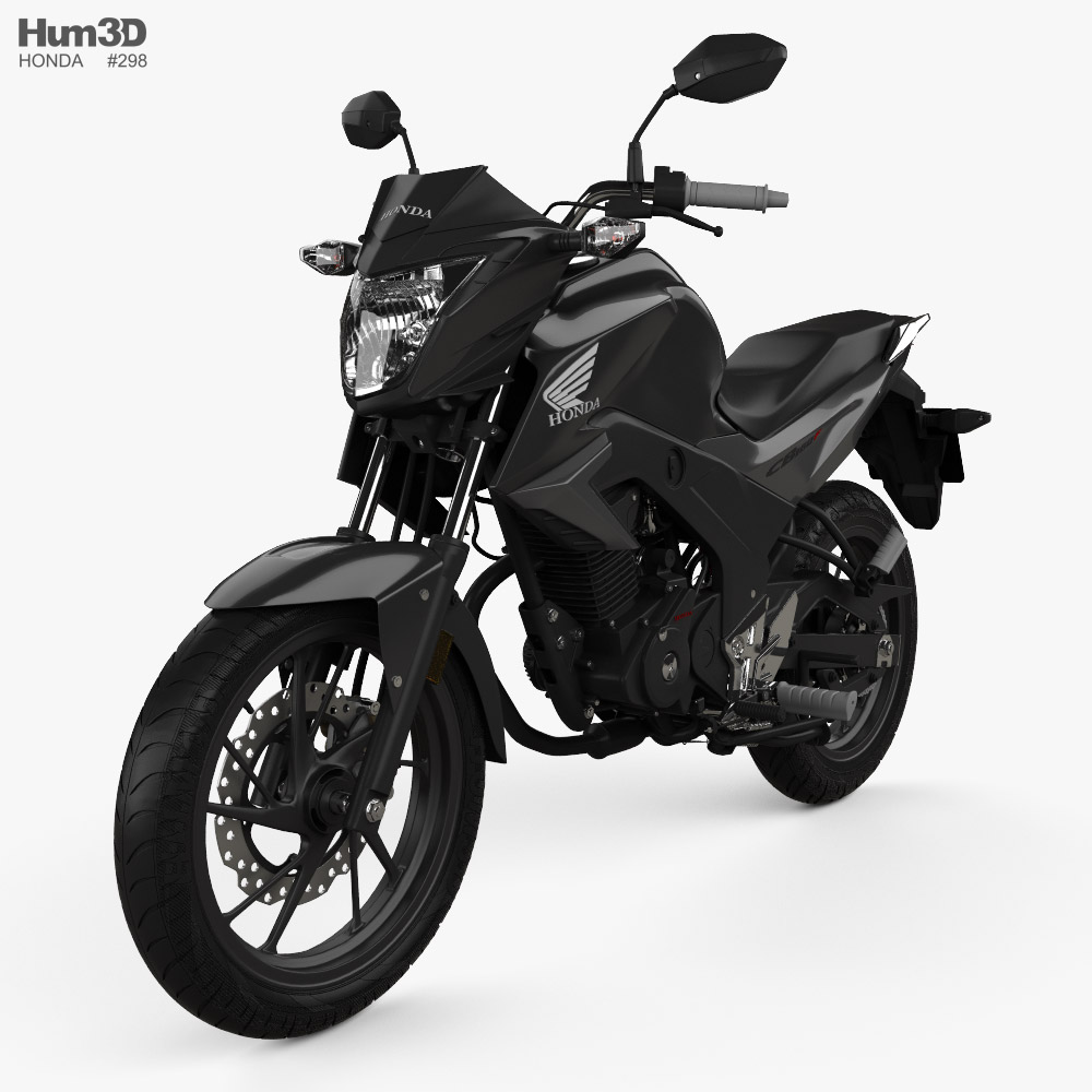 Honda CB160F 2020 3D model