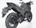 Honda CB160F 2020 3Dモデル