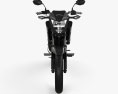 Honda CB160F 2020 Modelo 3d vista de frente