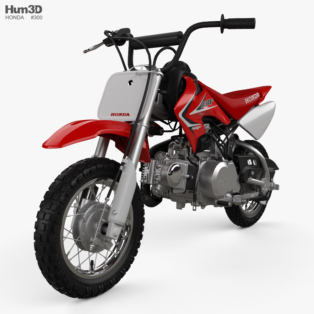 Honda CRF50F 2014 3D 모델 