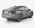 Honda Crider 混合動力 2016 3D模型