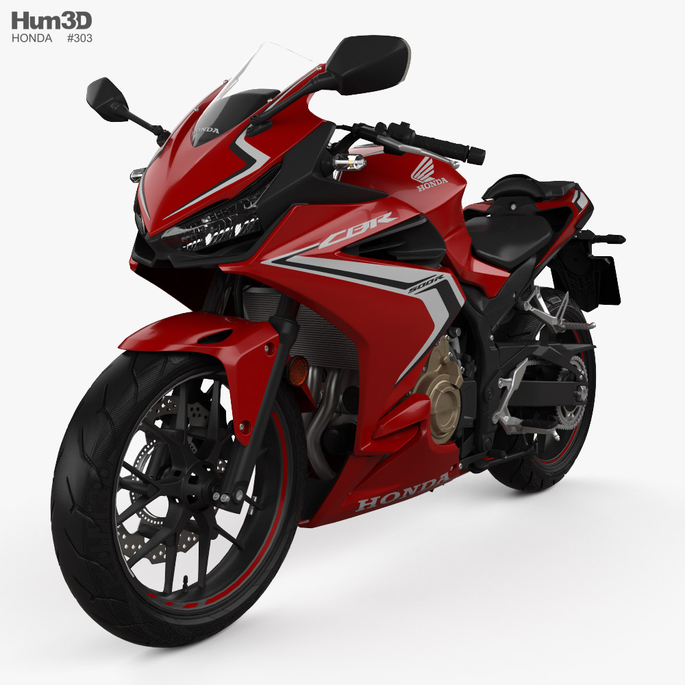 Honda CBR500R ABS 2020 3D model