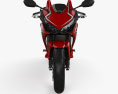Honda CBR500R ABS 2020 3D模型 正面图