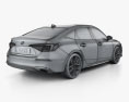 Honda Civic sedan Concept 2022 3d model