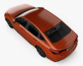 Honda Civic sedan Concept 2022 3d model top view