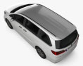 Honda Odyssey Absolute 2023 3D-Modell Draufsicht