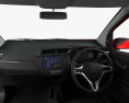 Honda BR-V con interior 2019 Modelo 3D dashboard