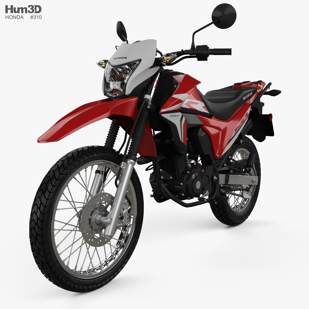 Honda XR190L 2020 3D model