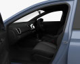 Honda City com interior 2023 Modelo 3d assentos