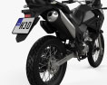 Honda XRE300 ABS 2022 Modèle 3d