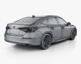 Honda Civic Sport US-spec Berlina 2024 Modello 3D