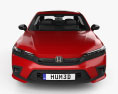 Honda Civic Sport US-spec Седан 2024 3D модель front view