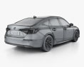 Honda Civic Touring US-spec sedan 2024 3D-Modell