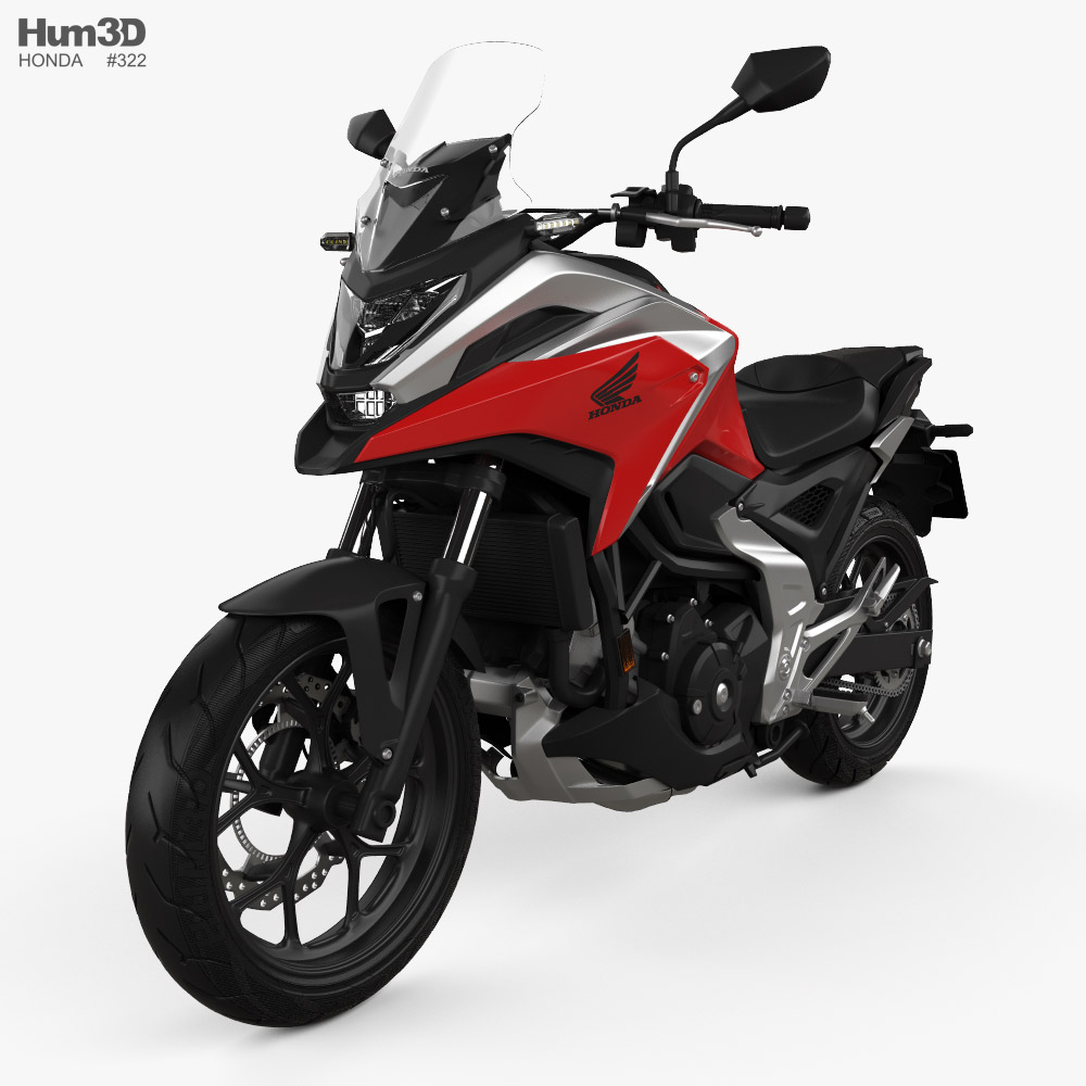 Honda NC750X 2021 3D model