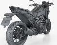 Honda NC750X 2021 3Dモデル