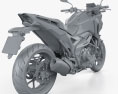 Honda NC750X 2021 3D 모델 