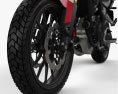 Honda CB500X 2022 3D 모델 