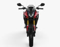 Honda CB500X 2022 3D-Modell Vorderansicht
