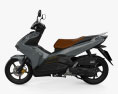 Honda AirBlade 150 2022 3D 모델  side view