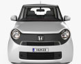 Honda N-One з детальним інтер'єром 2016 3D модель front view