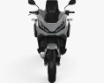 Honda NT1100 2024 3D 모델  front view