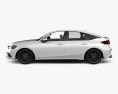 Honda Civic eHEV hatchback 2024 Modello 3D vista laterale