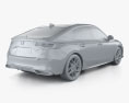 Honda Civic eHEV 해치백 2024 3D 모델 