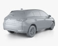 Honda City Fließheck 2024 3D-Modell