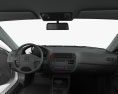 Honda Civic coupe with HQ interior 1999 3d model dashboard