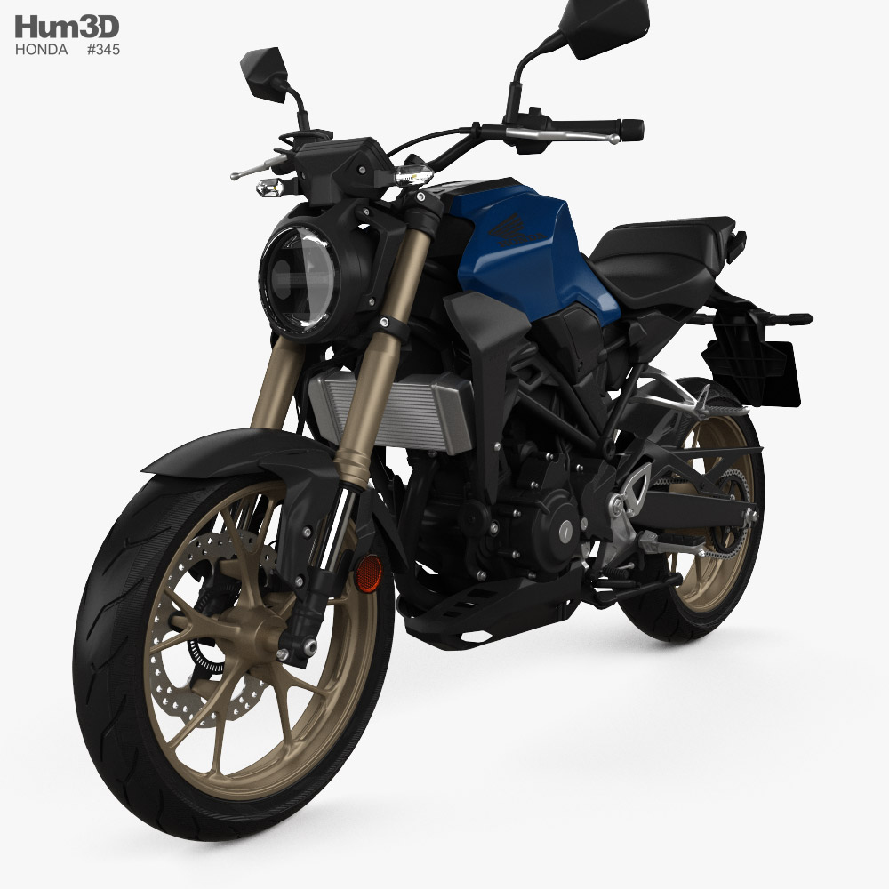 Honda CB250R 2019 Modello 3D