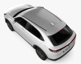 Honda HR-V e-HEV з детальним інтер'єром 2024 3D модель top view