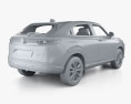 Honda HR-V e-HEV з детальним інтер'єром 2024 3D модель