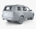 Honda Pilot with HQ interior and engine 2015 3d model