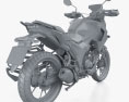 Honda CB200X 2023 3D модель