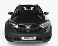 Honda CR-V LX con interni 2020 Modello 3D vista frontale