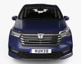 Honda Odyssey e-HEV Absolute EX с детальным интерьером 2024 3D модель front view