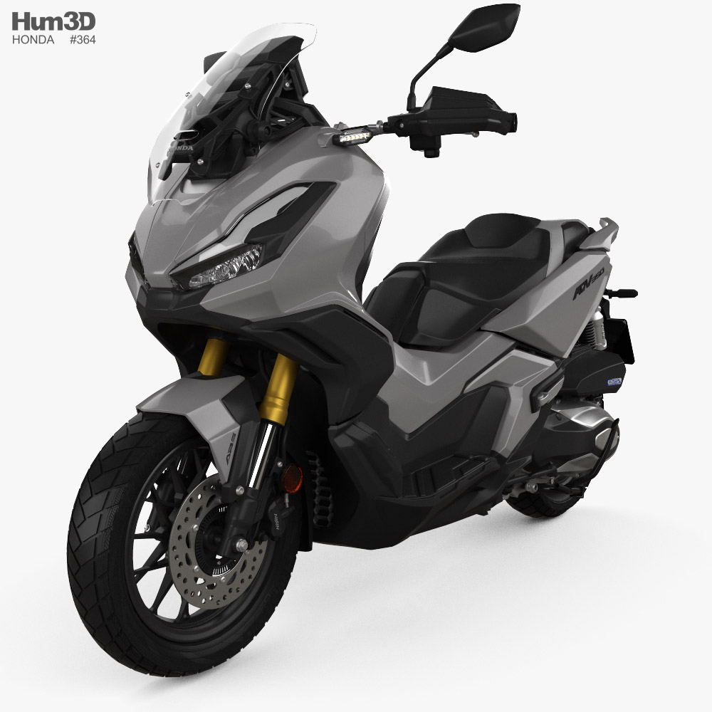Honda ADV350 Adventure 2023 3D模型