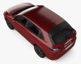 Honda ZR-V E-HEV 2024 3D模型 顶视图