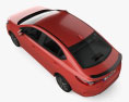 Honda City sedan RS 2022 3D-Modell Draufsicht