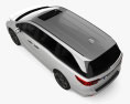 Honda Odyssey Elite 2024 Modelo 3d vista de cima