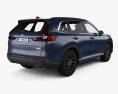 Honda CR-V eHEV 2024 3D模型 后视图