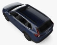 Honda CR-V eHEV 2024 3D-Modell Draufsicht