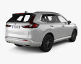 Honda CR-V ePHEV 2024 3Dモデル 後ろ姿