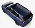 Honda CR-V Sport Touring 2022 3D模型 顶视图