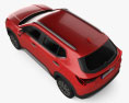 Honda WR-V Zplus JP-spec 2024 3D模型 顶视图