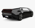 Honda 0 Series Saloon 2024 3D-Modell Rückansicht