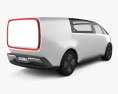 Honda 0-series Space Hub 2024 3D-Modell Rückansicht